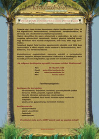 Kert webdesign, Photoshop, PHP-MySQL
