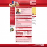 Math teachers webdesign (12 color variants))