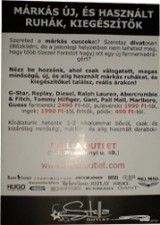 Stella Outlet promotional stuff