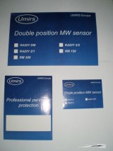 Umirs package stickers