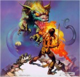 Boris Vallejo freehand copy