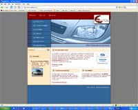 Bus webdesign, Photoshop