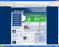Reanalker webdesign, Photoshop