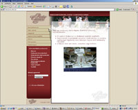Party Caesar webdesign, Photoshop