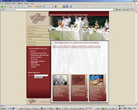 Party Caesar webdesign, Photoshop